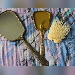 Antique vanity set
